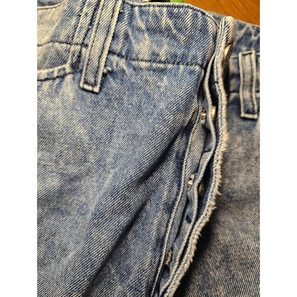 SR vs Sandrine Rose Free People Jeans NEW Womens Color Block Patch Size 28 (701) - Picture 5 of 9